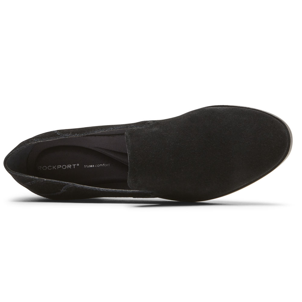 Rockport Womens Perpetua - Loafers Black - XKR657081